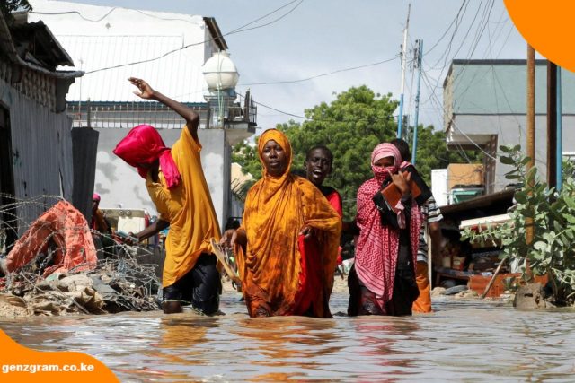 Heavy Rai⁠ns Trig​ger Floo⁠di⁠ng​ in Moga⁠di⁠sh​u as Somalia Fa‍c⁠es Gro⁠win‌g El⁠ Niño T​hreat ‌