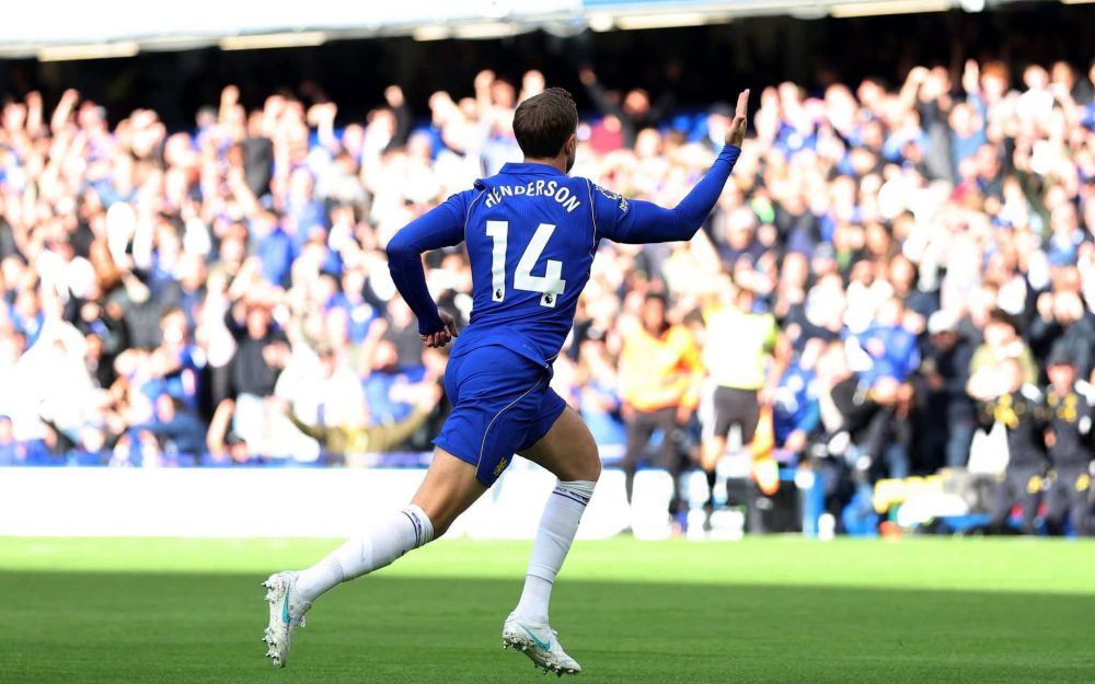 Chelsea's midfielder Jordan Henderson